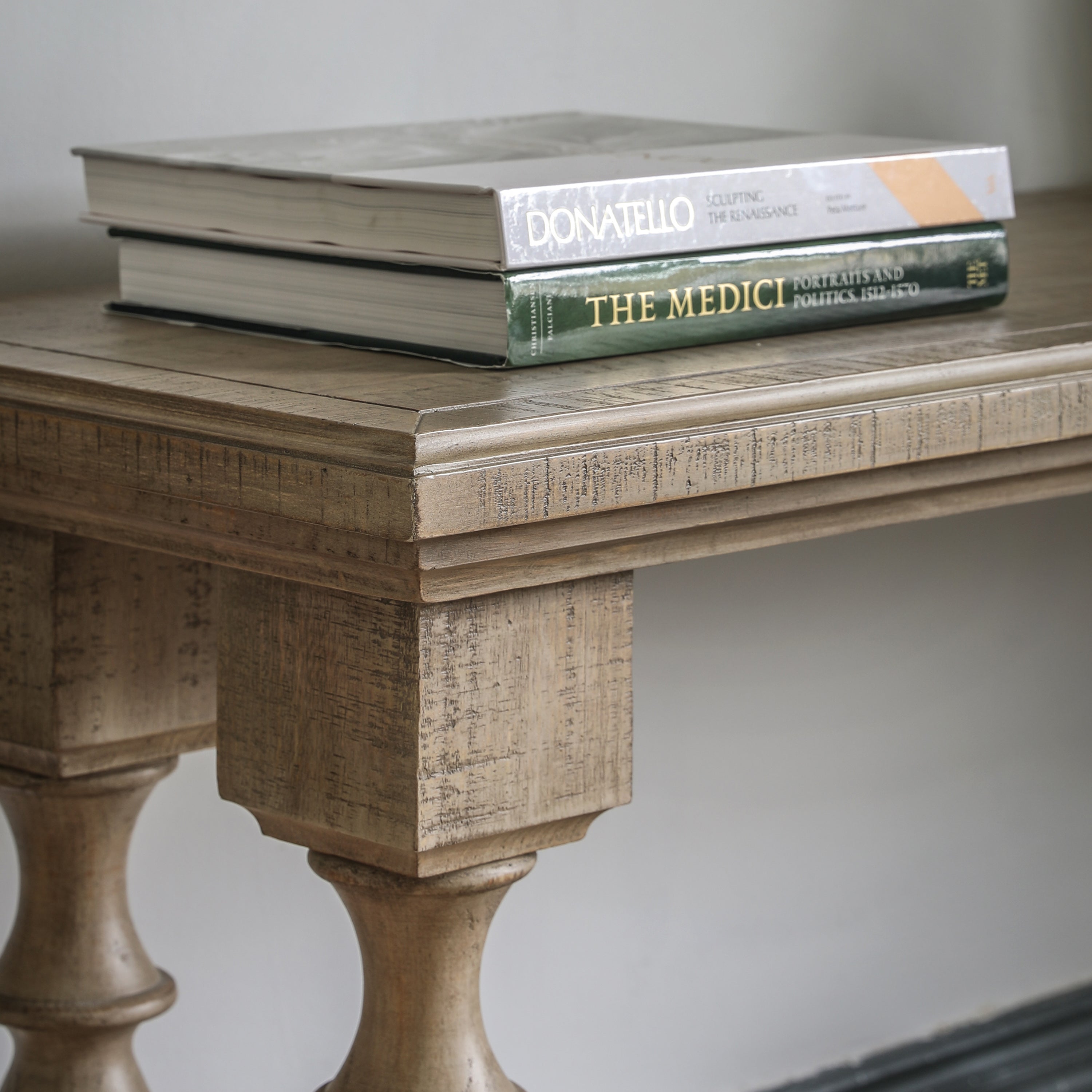 Bowen Natural Pine Wood Console Table